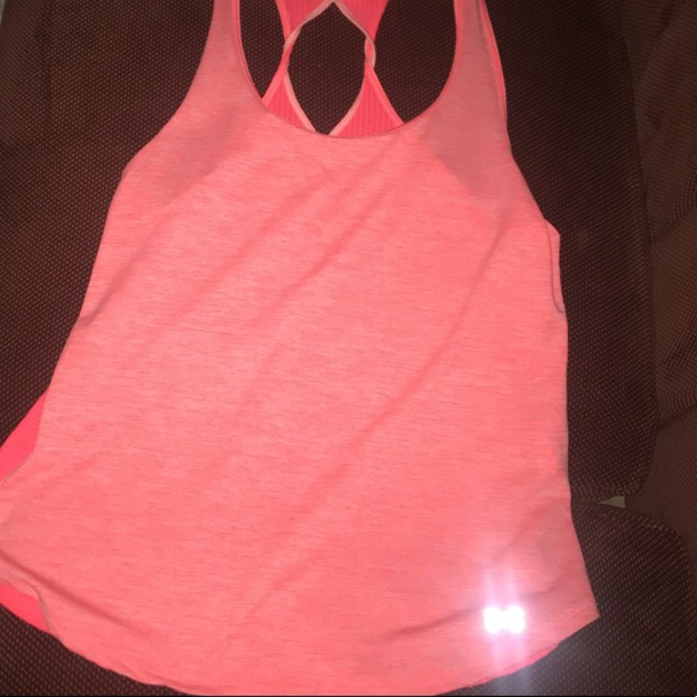 A pink Tank top